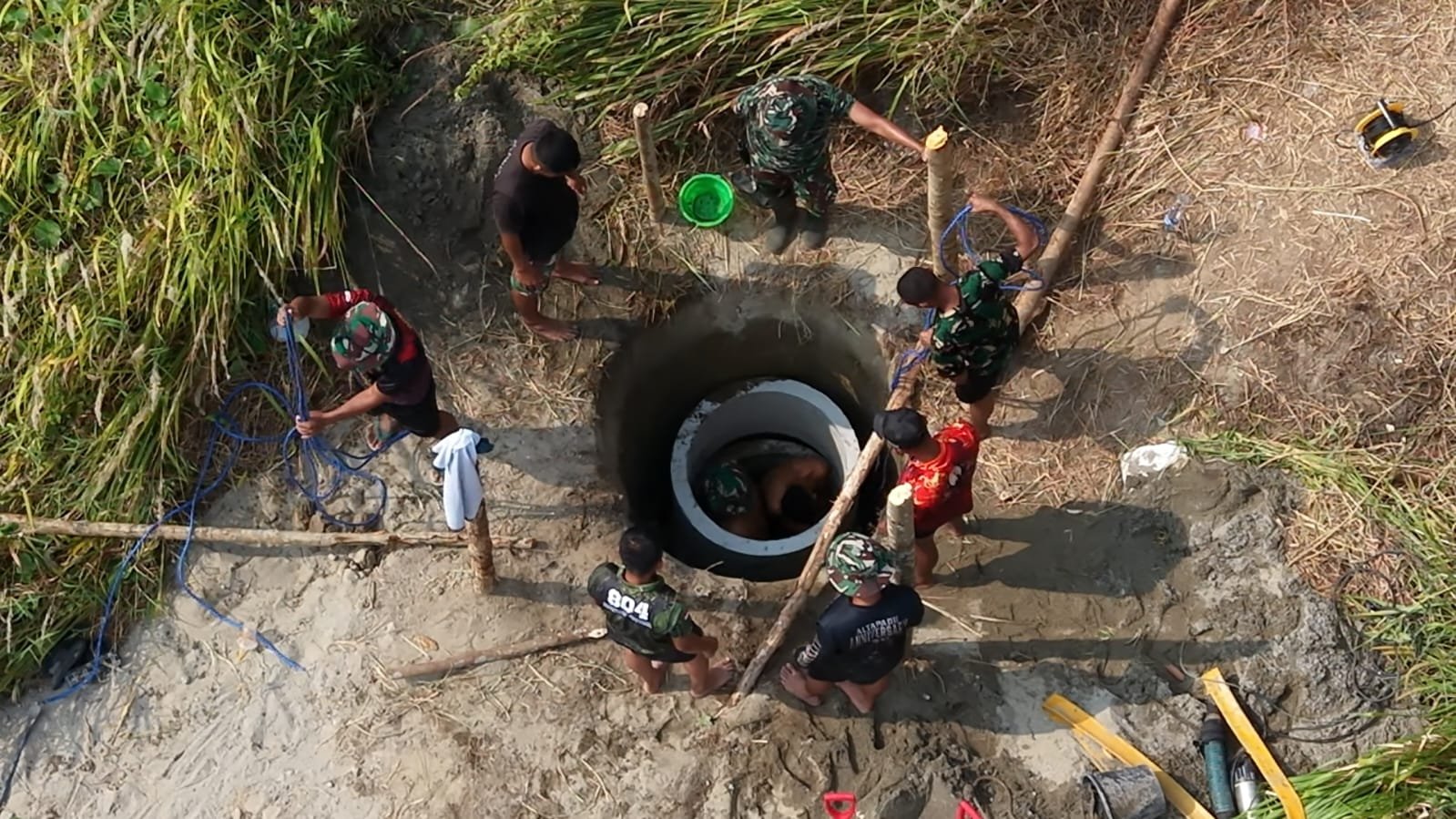 Infrastruktur dan Akses Air Bersih Baru Untuk Puskesmas di Wanggar Sari